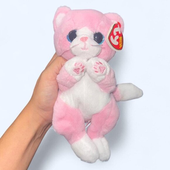 Ty Beanie Bellies Lillibelle The Cat Plush - Picture 1 of 4